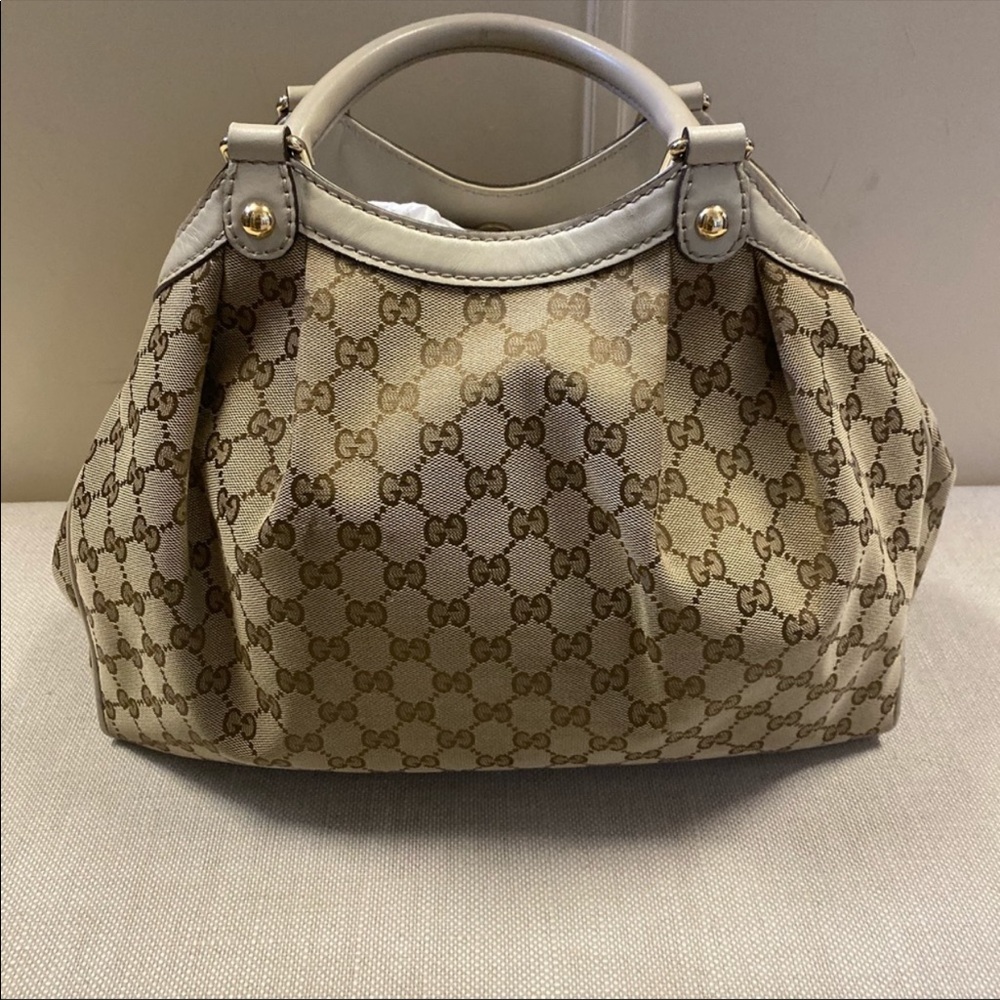 Gucci Sukey GG Canvas tote